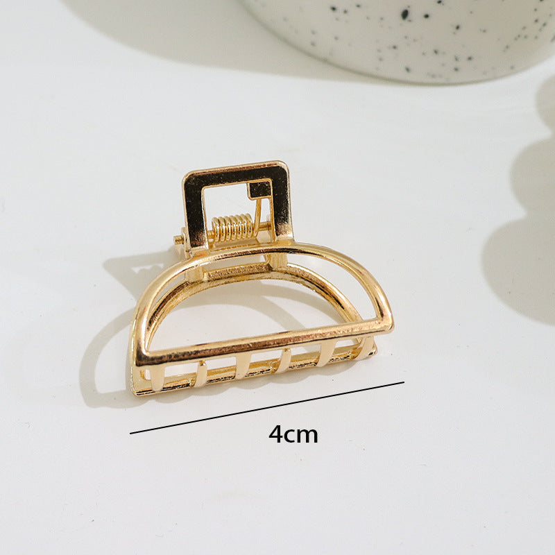 Shark Clip Small Size Back Head Metal Barrettes
