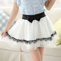 Organza Short SkirtWhite