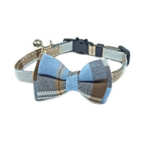 Blue brown plaid