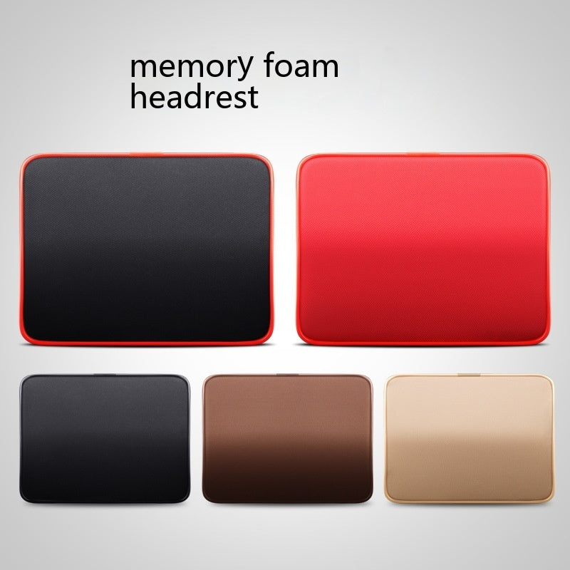 Comfortable Memory Foam Headrest Car Interior