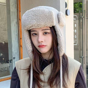 Outdoor Cycling Ushanka – Cold Protection, Windproof Earflaps, Unisex Fleece-Lined Winter Hat