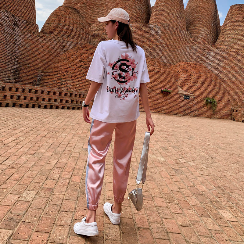 Sports Casual Loose Suit Women Fashion