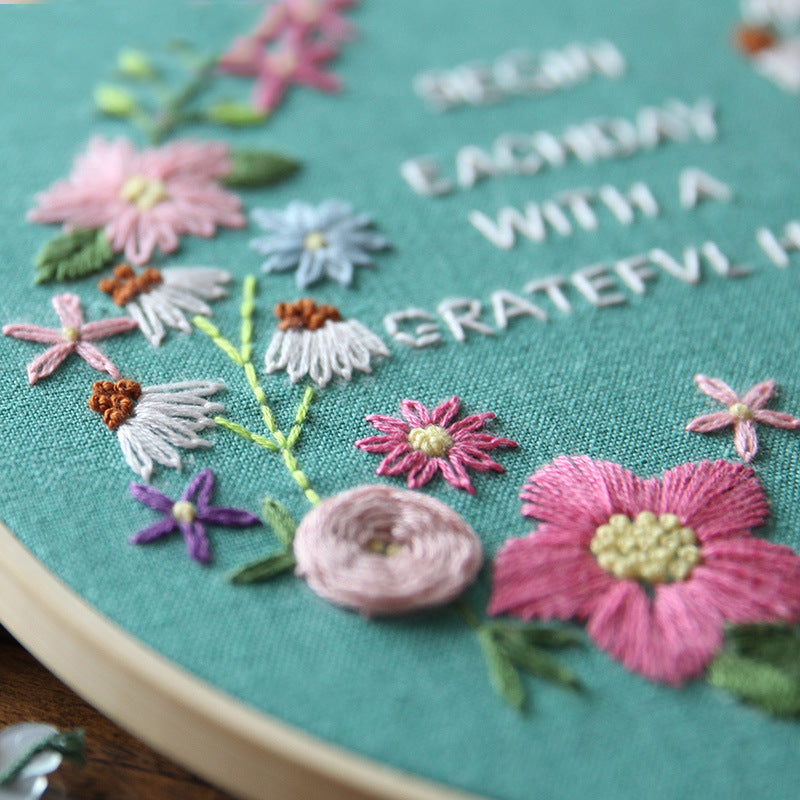 DIY Embroidery Practice Kits – Sewing and Craft Training Set for Beginners