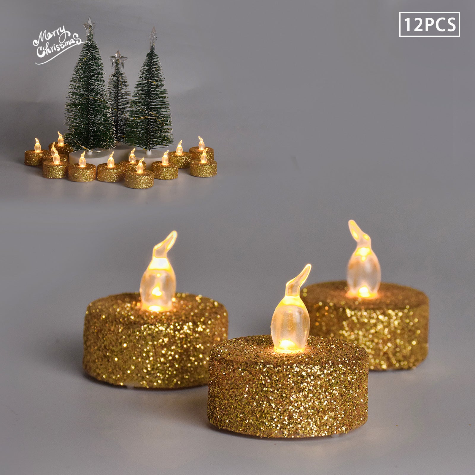 LED Electronic Candle Color Housing Atmosphere Decorative Light