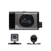 Dual Lens Motorcycle Dash Cam – Rainproof HD Front & Rear Recorder