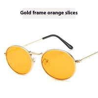 Golden Frame Orange Slices