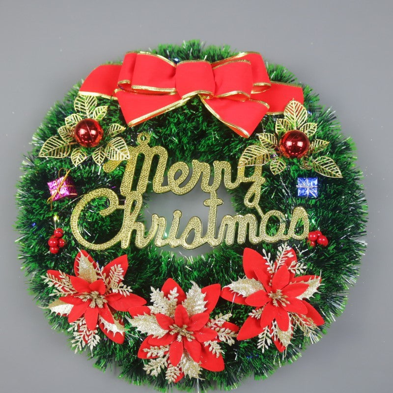 Christmas Festival Wreath Door and Window Hanging Decoration