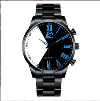 Black Face Blue Pin