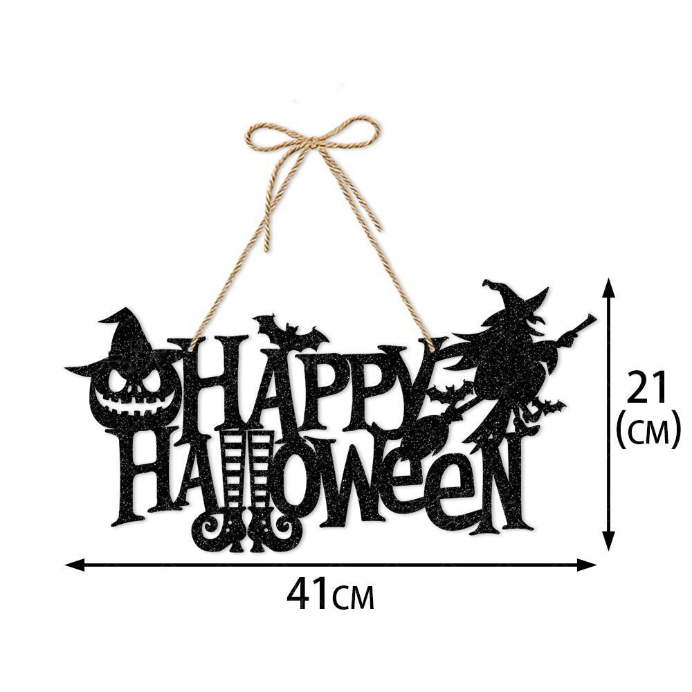 Halloween Party Decoration Pumpkin Bat Door Hanging