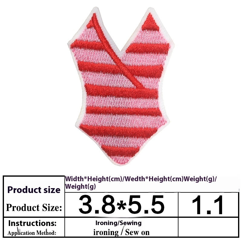 Embroidered Cloth Stickers – Decorative Patches for Clothes, Shoes, and Bags