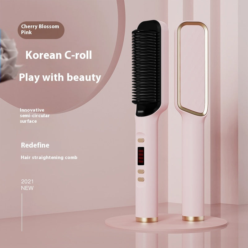 Negative Ion Straight Comb – Anti-Frizz Damage-Free Hair Straightener