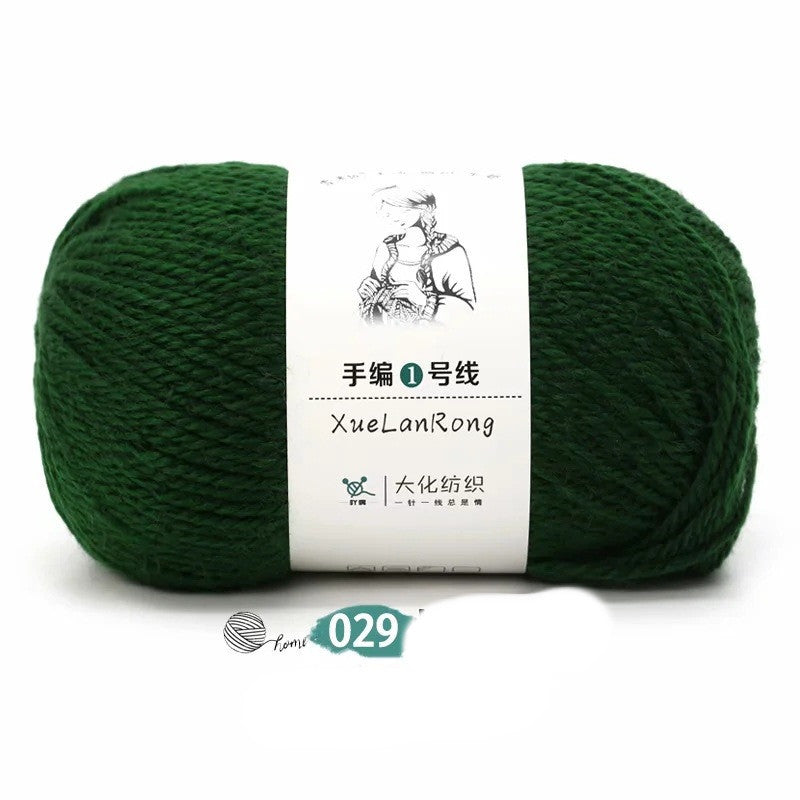Hand-Knitted Scarf Yarn Ball, 4-Strand Coarse Australian Wool – DIY Knitting, Crochet, and Craft Projects