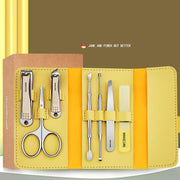 Stainless Steel Nail Clippers – Anti-Splash Household Care Tool Set
