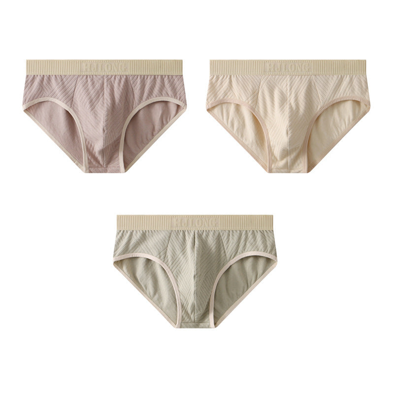 Men's Underwear Pure Color Cotton
