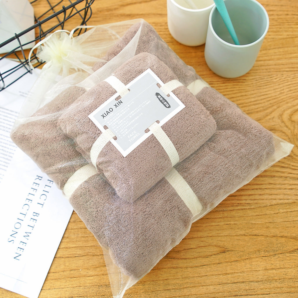 Absorbent Bath Towel For Mother And Child