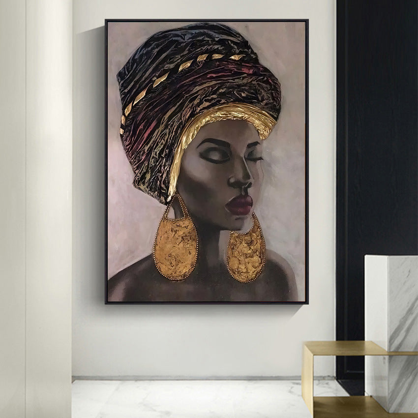 Modern Bedroom Wall Art – Decorative Canvas Painting for Home Decoration