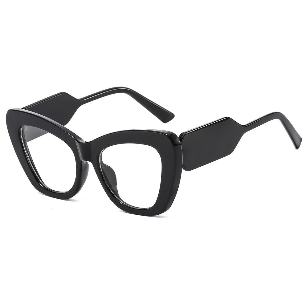 Plain Contrast Color Sunglasses – European & American Fashion Sun Glasses