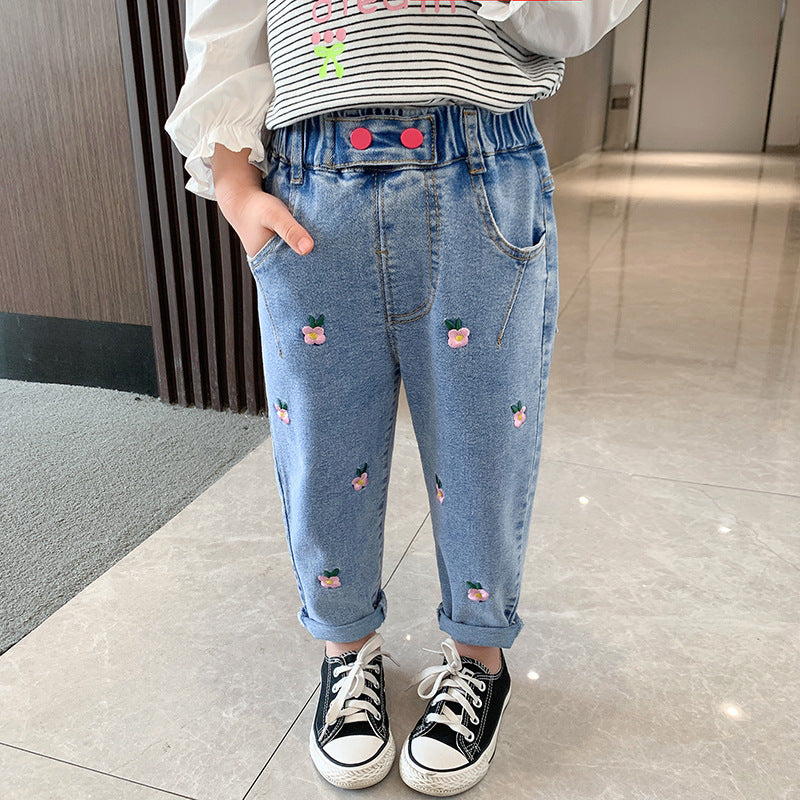 Baby Girl Style Casual Pants