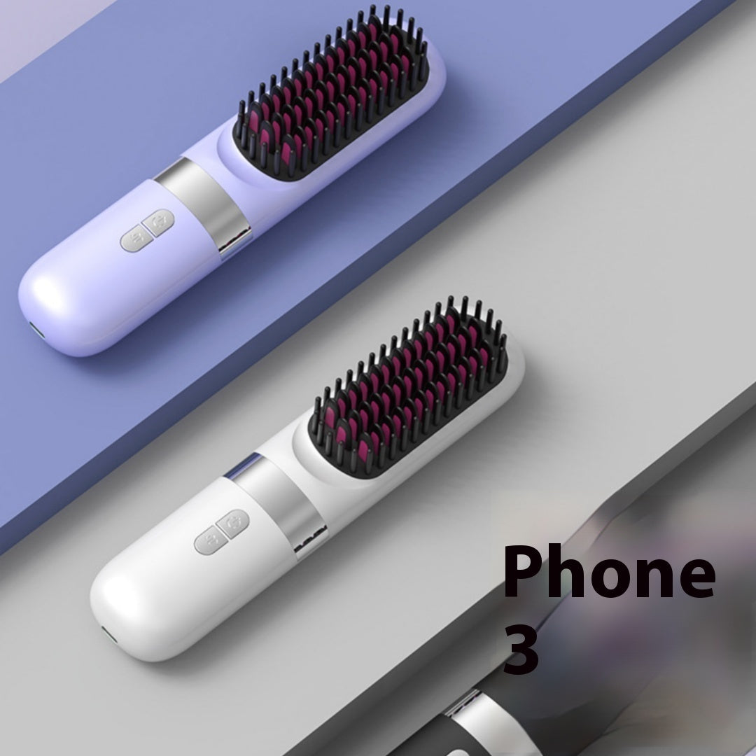 Wireless Rechargeable Comb – Portable Hair Styling Tool