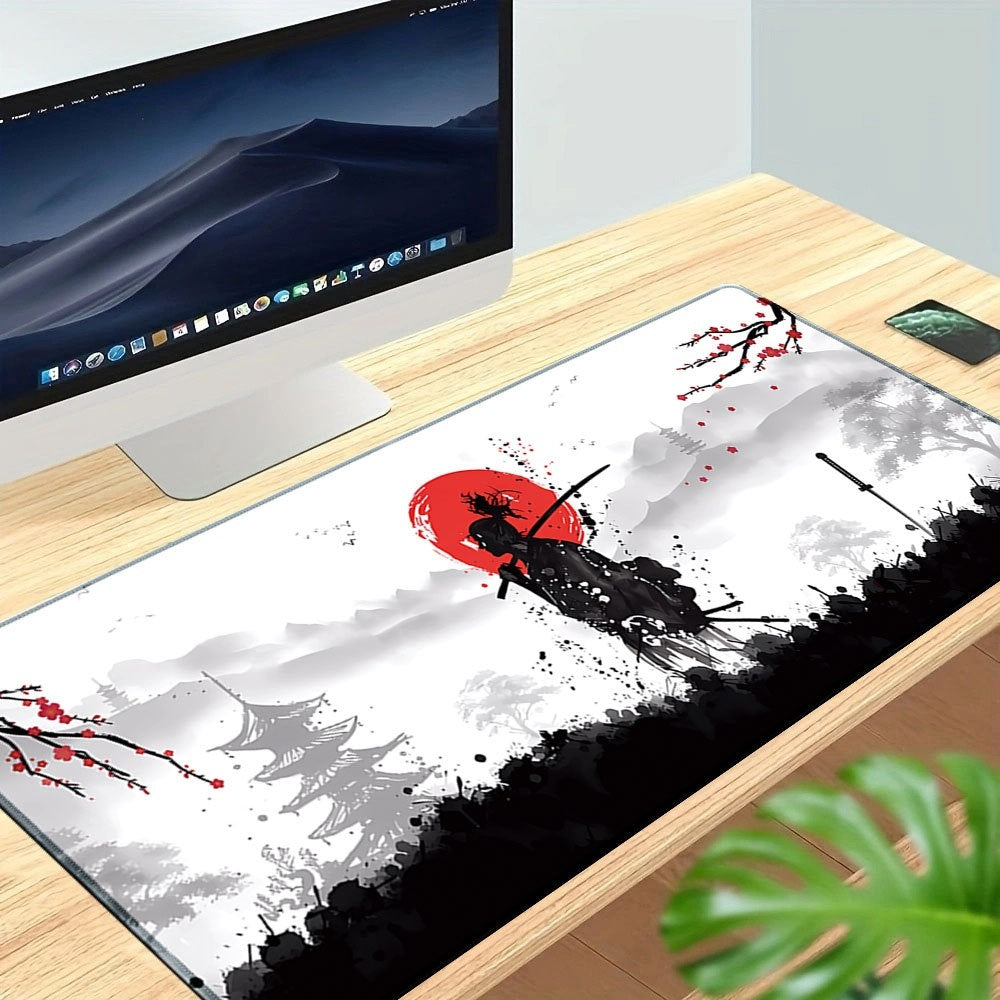 Japanese Samurai Esports Office Game Mouse Pad