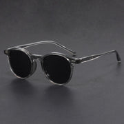 Ultra-Light Round Retro Sunglasses – UV Protection