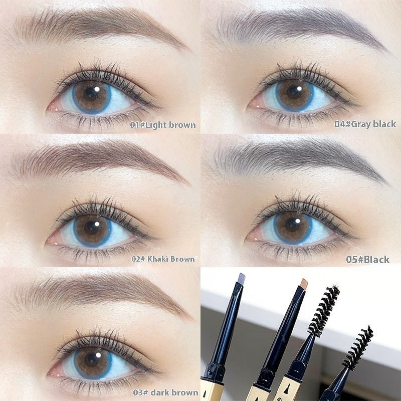 Wooden Eyebrow Pencil With Discoloration Resistance