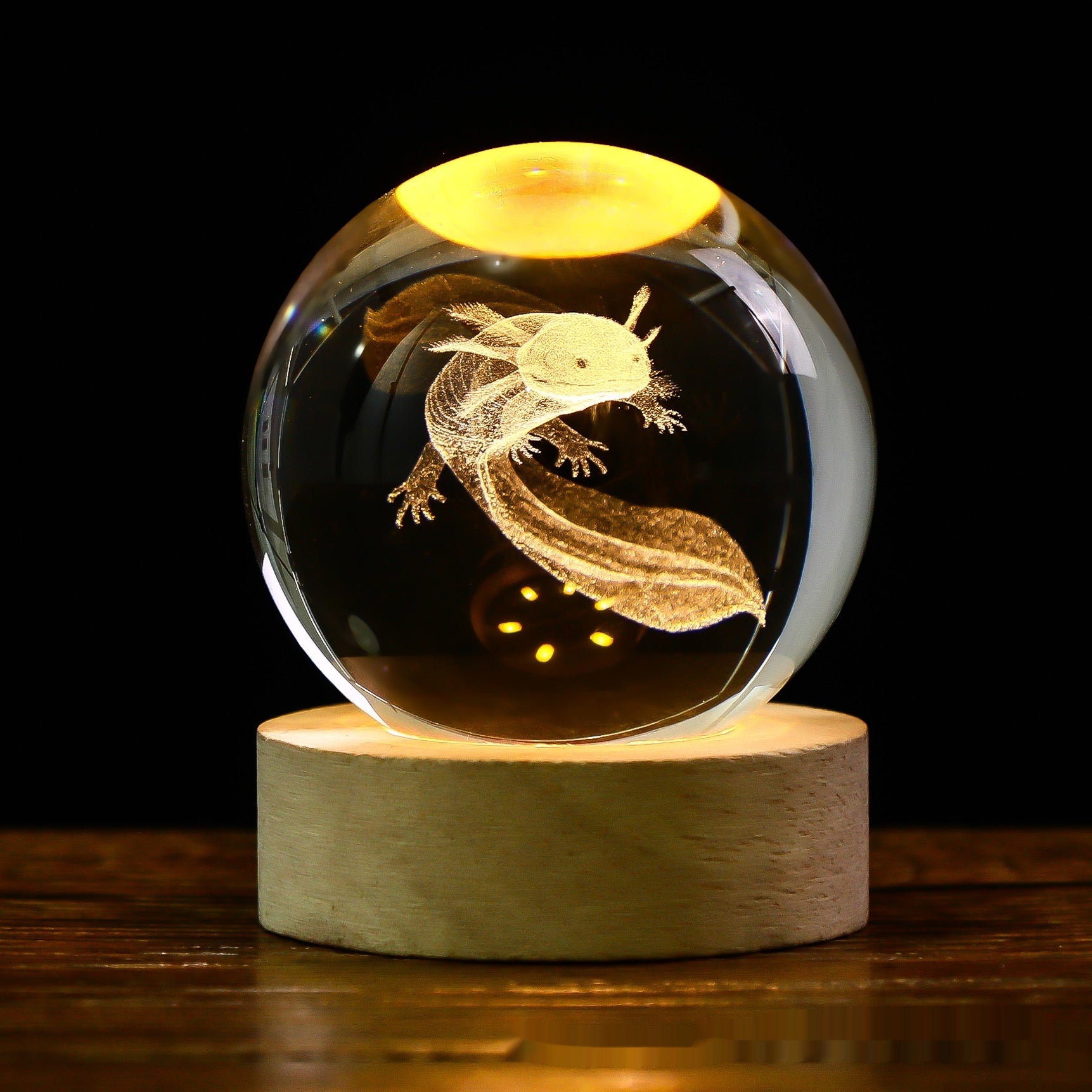 Luminous Starry Sky Moon and Planets Crystal Ball Night Lamp Projection Light