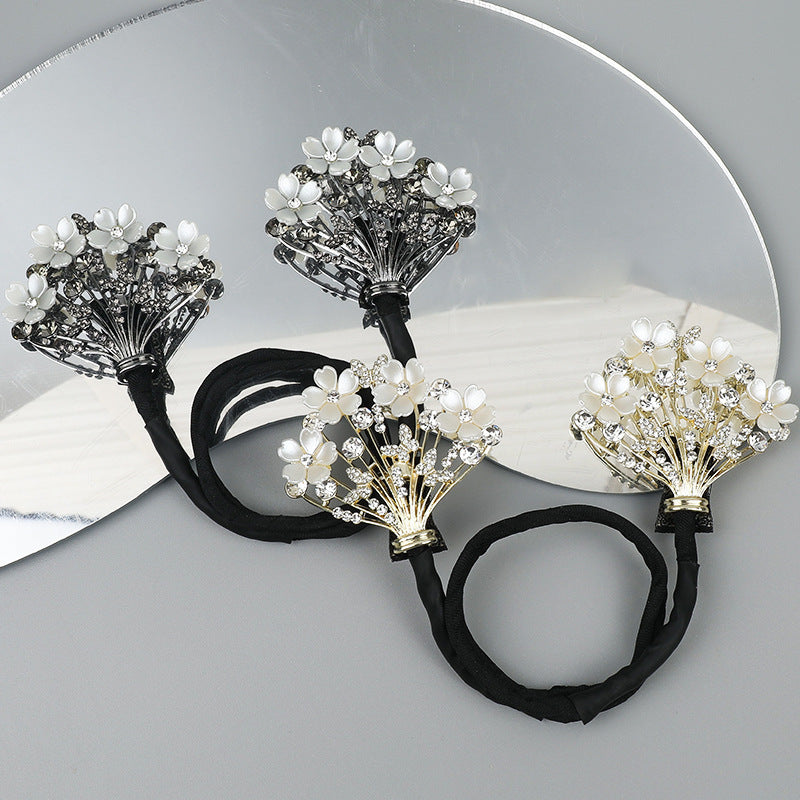 Hand-woven Bud-like Hair Style Updo Hair Rod Hair Accessories