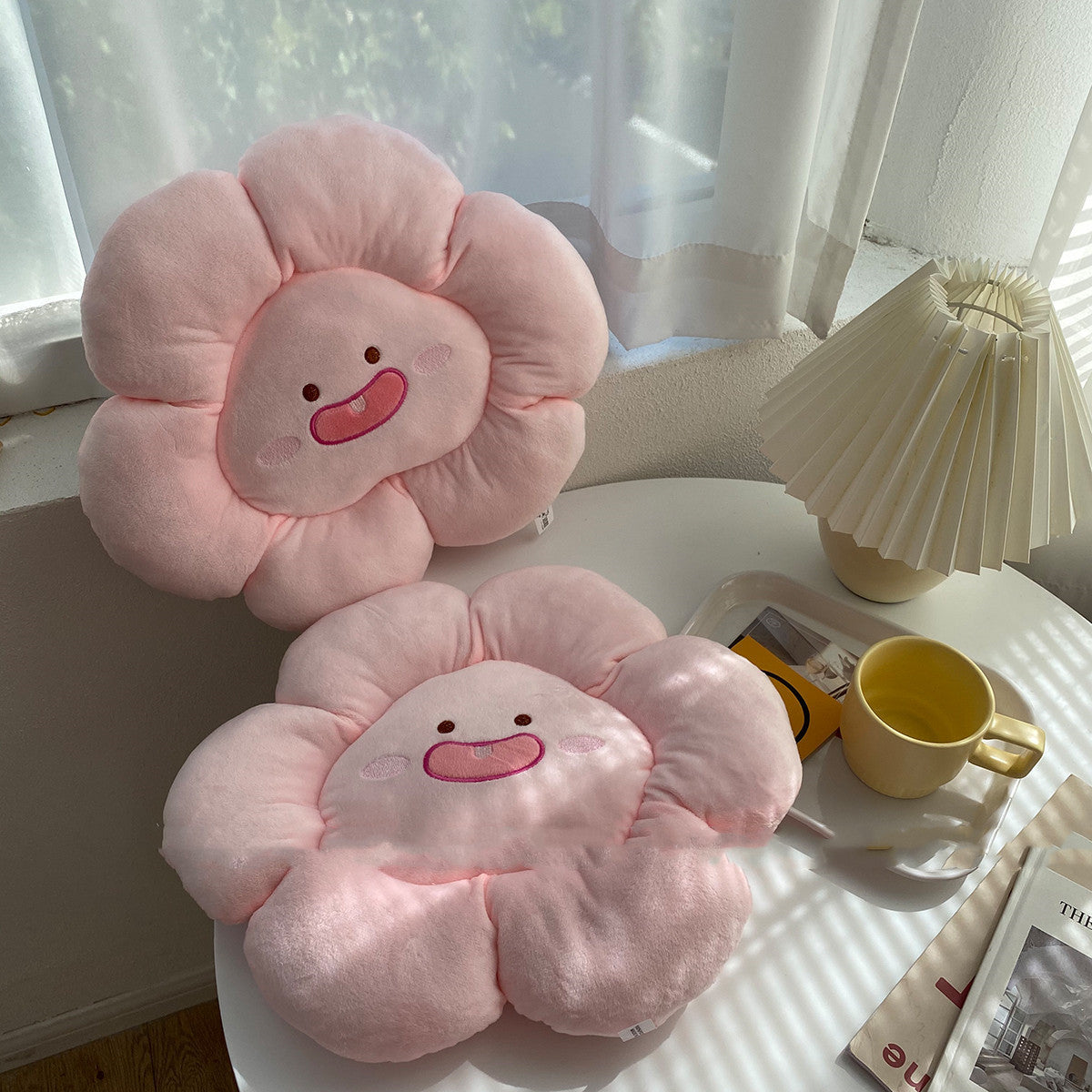 Girl Heart Flower Butt Cushion Bench Seat