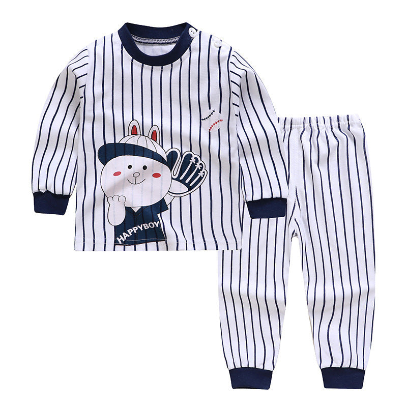 Boys And Girls, Infants Autumn Clothes And Long Trousers Home Service