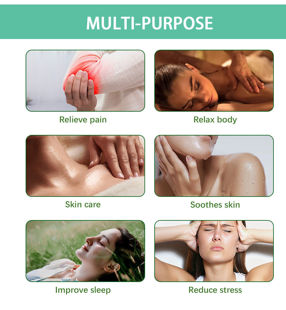 Glass Bottle Magnesium Oil Body Spray for Skin Care