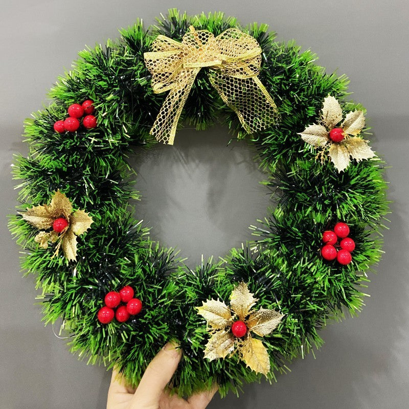 Christmas Festival Wreath Door and Window Hanging Decoration