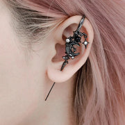 Creative Star Moon Diamond Geometric Fashion Stud Earrings
