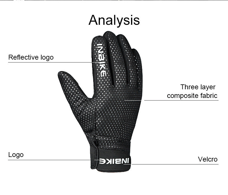 Winter Touch Screen Outdoor Sports Waterproof Gloves