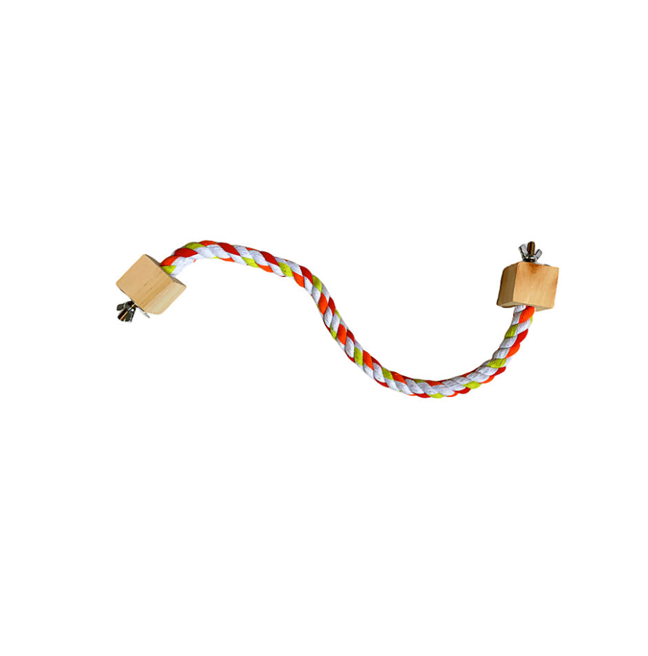 Parrot Climbing Rope Toy Bird Swing Rings