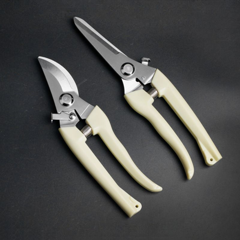 Stainless Steel Fruit Tree Gardening Pruning Branches Garden Labor-saving Flower Pruning Shears Household Strong Shears