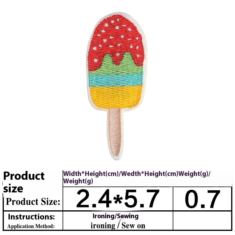 Embroidered Cloth Stickers – Decorative Patches for Clothes, Shoes, and Bags