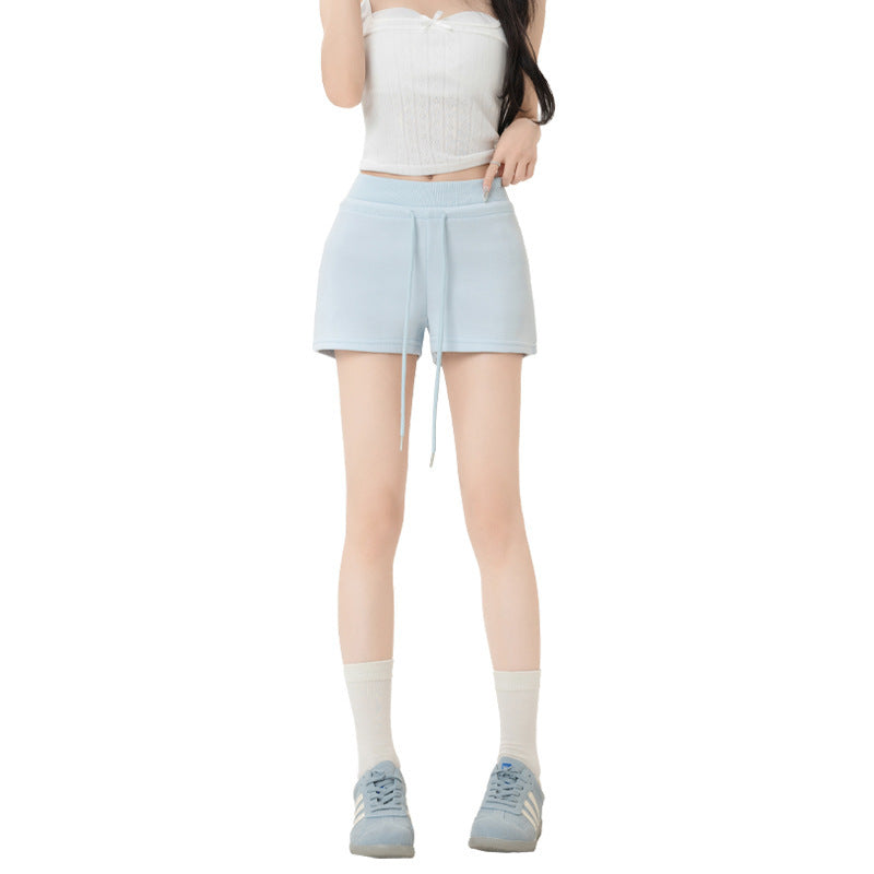 Women’s Korean Style Cotton Casual Shorts – Multiple Colors