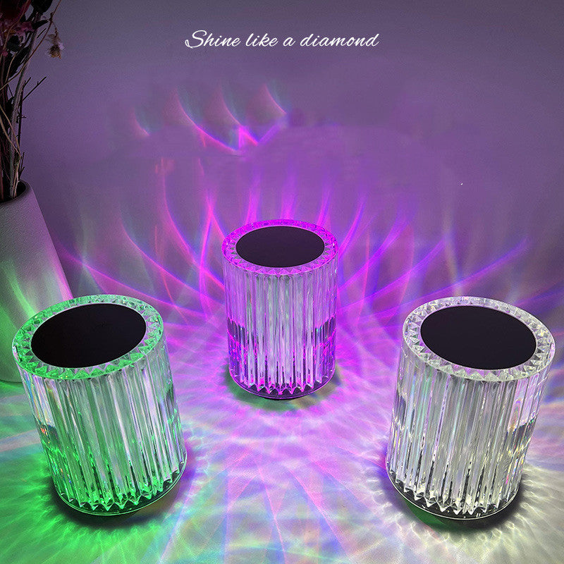 Crystal LED Table Lamp Creative Atmosphere Night Light
