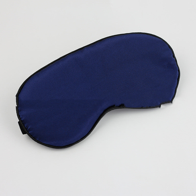 1Pc Silk Sleep Eye Mask – Padded Travel Blindfold for Relaxation & Shade Cover