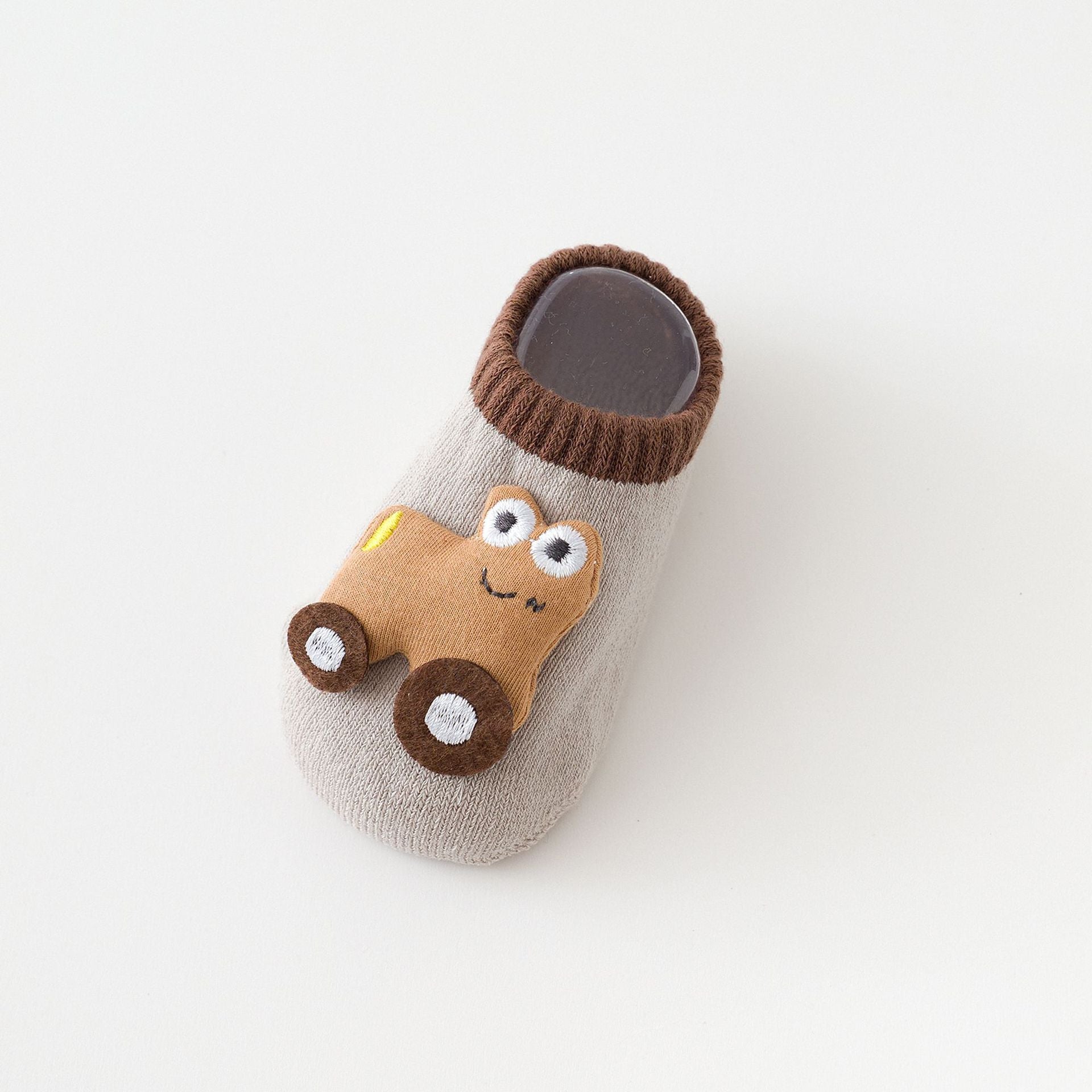 Autumn And Winter Terry Warm Baby Toddler Socks Stereo Doll Dinosaur Rabbit Thick Cute Cartoon Floor Socks
