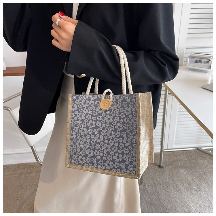 Western Style Japanese Ins Small Shoulder Lunch Box Bag