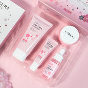 Sakura 4 Piece Skin Care Set Hydrating Cleansing Eye Cream