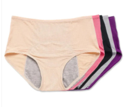 Women’s Breathable Mesh Period Underwear – Front & Back Leak-Proof
