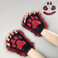 Wine Red Gloves
