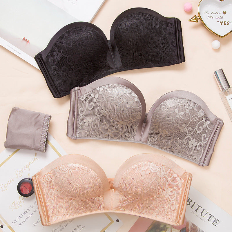 Women’s Wireless Push-Up Bra (Gathering)