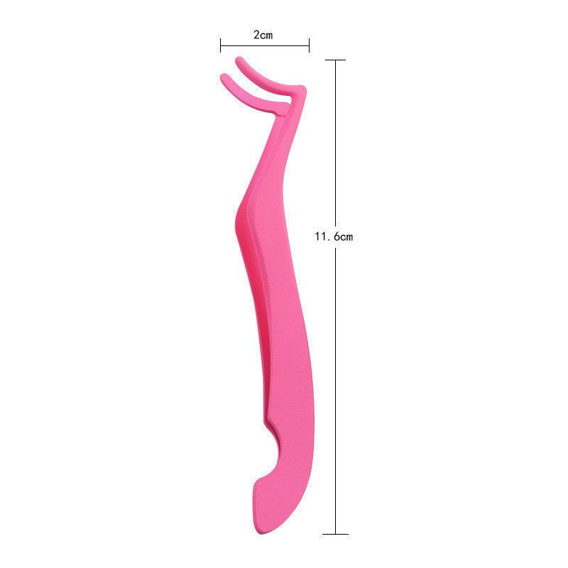 Haima Clip Eyelash Curler with Stainless Steel Tweezers Beauty Tool