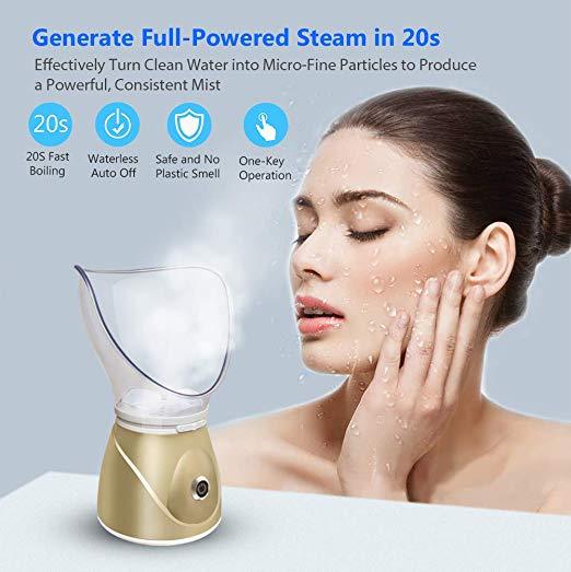 Facial Steamer Beauty Instrument for Deep Cleaning and Hydration
