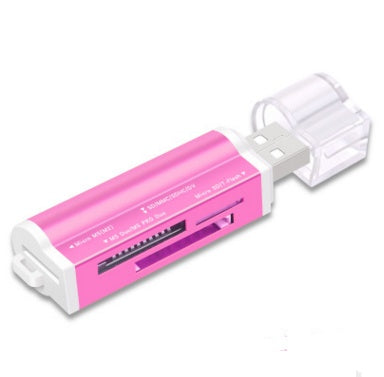 Multi-in-One Mini Card Reader – High-Speed Universal USB for SD/TF, Mobile Phones & Cameras
