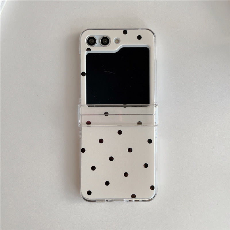Folding Phone Case Cute Ins Polka Dot